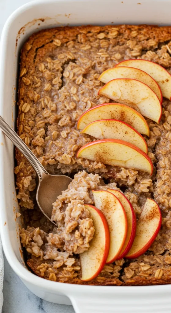 Apple Cinnamon Baked Oatmeal