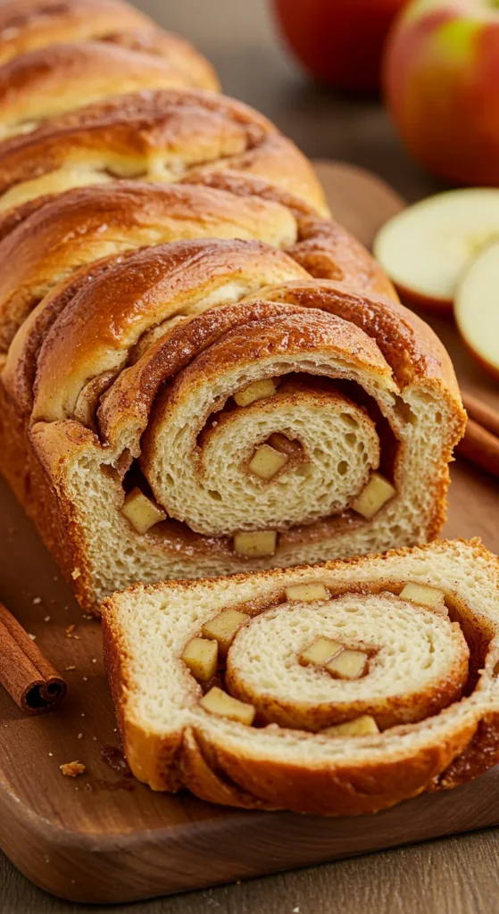 Apple Cinnamon Swirl Bread