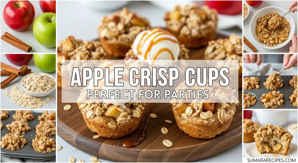 Apple Crisp Cups Perfect for Parties