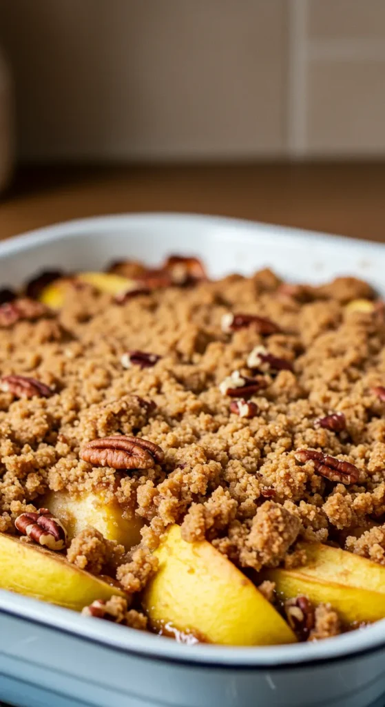 Apple Crisp with Pecan Streusel