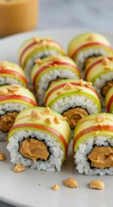 Apple & PB “Sushi” Rolls