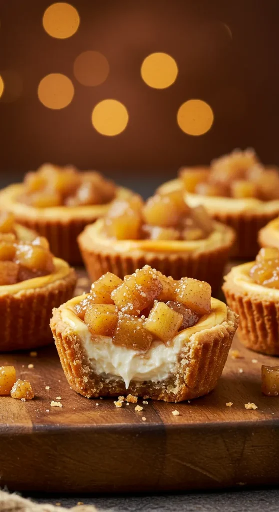 Apple Pie Cheesecake Bites