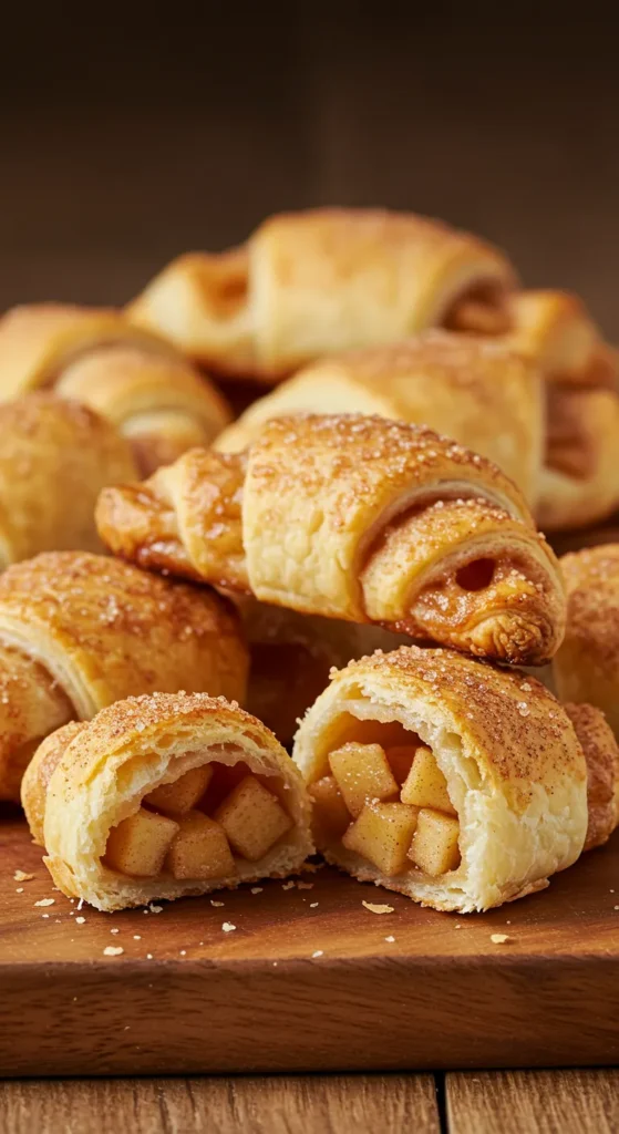 Apple Pie Turnovers with Crescent Rolls