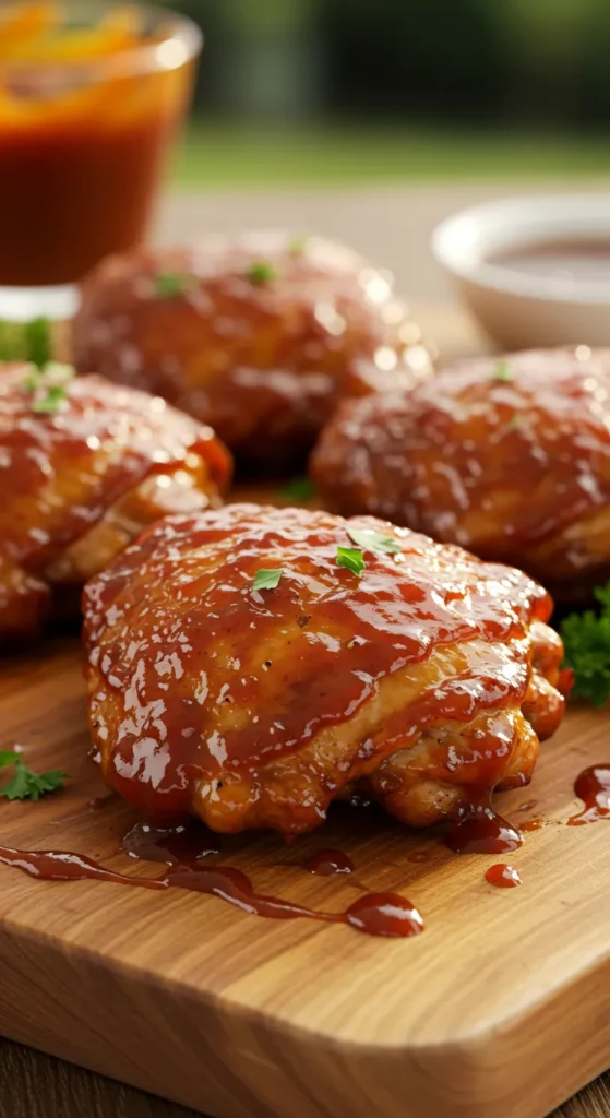 BBQ Chicken Thighs