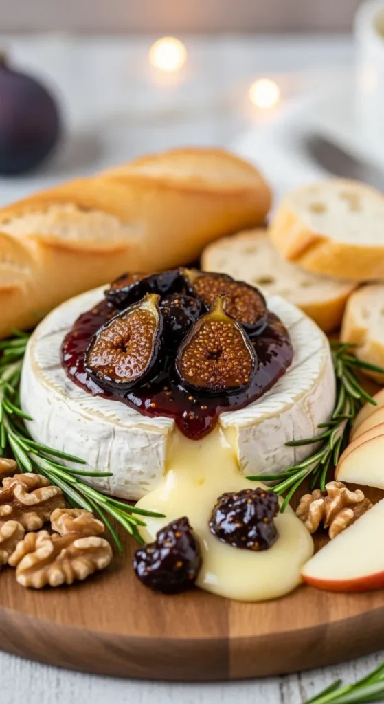 Baked Brie with Fig Jam