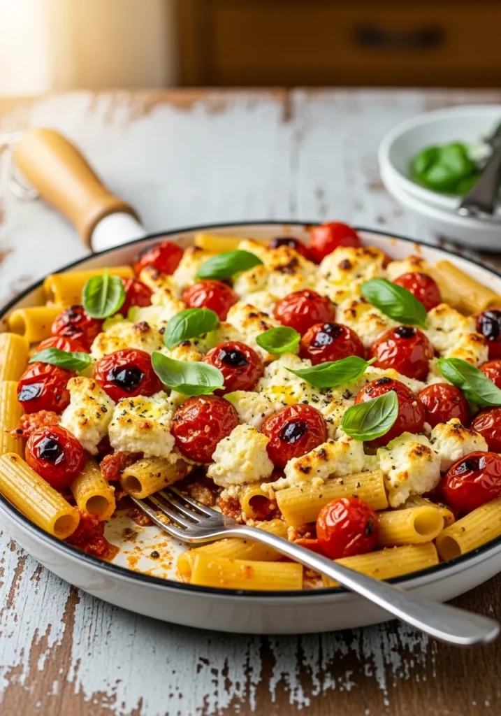 Baked Feta Pasta Recipe
