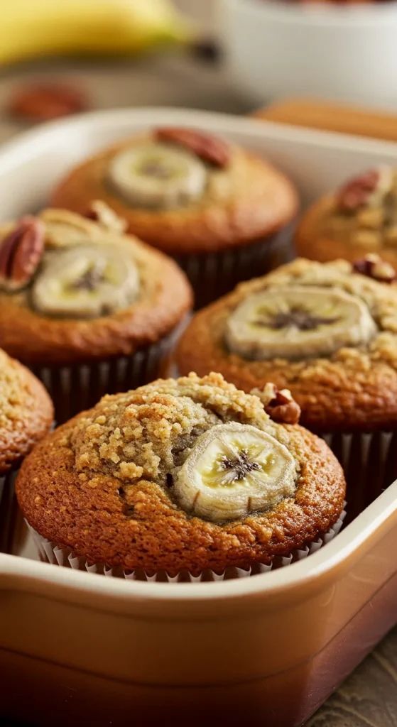 Banana Bread Muffins