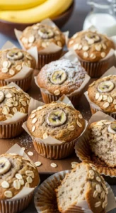 Banana Oat Muffins