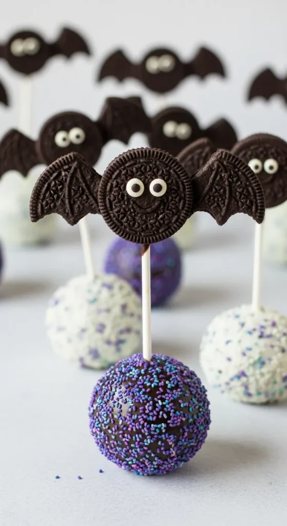 Bat Oreo Cake Pops