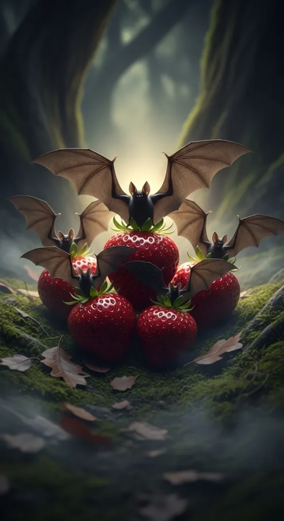 Bat Strawberries