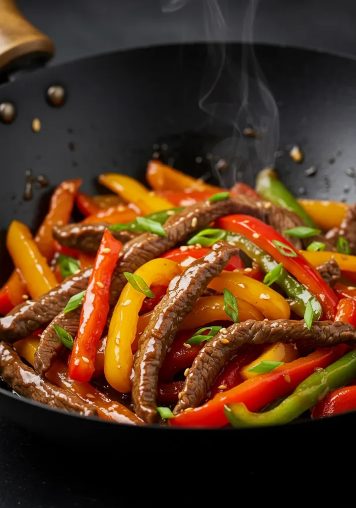 Beef Bell Pepper Stir Fry Recipe