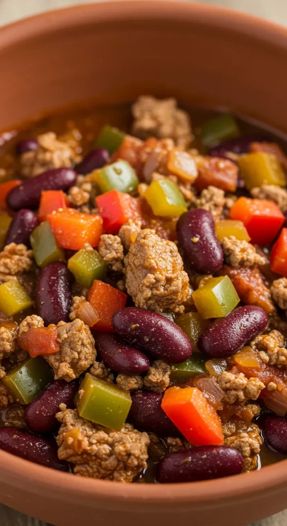 Beef and Veggie Chili