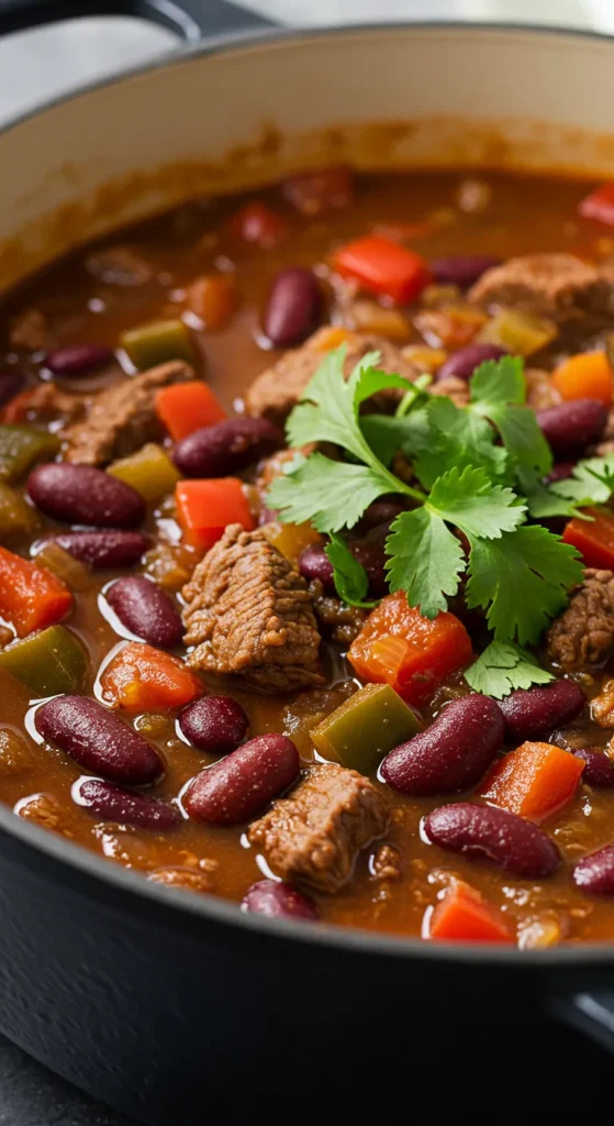 Beef and Veggie Chili