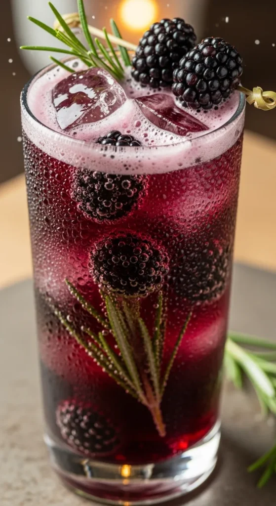 Black Cat Blackberry Fizz