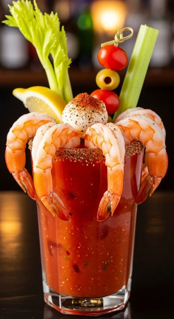 Bloody Mary Shrimp Cocktail