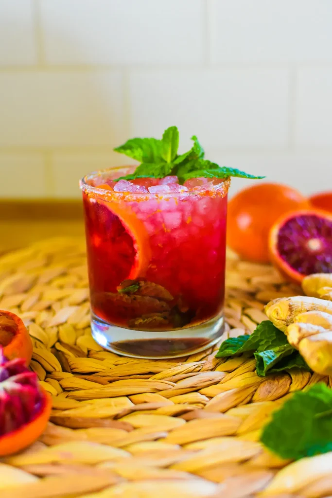 . Bloody Orange Mocktail