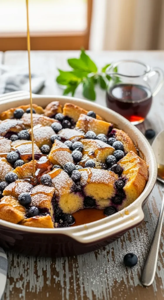 Blueberry French Toast Casserole