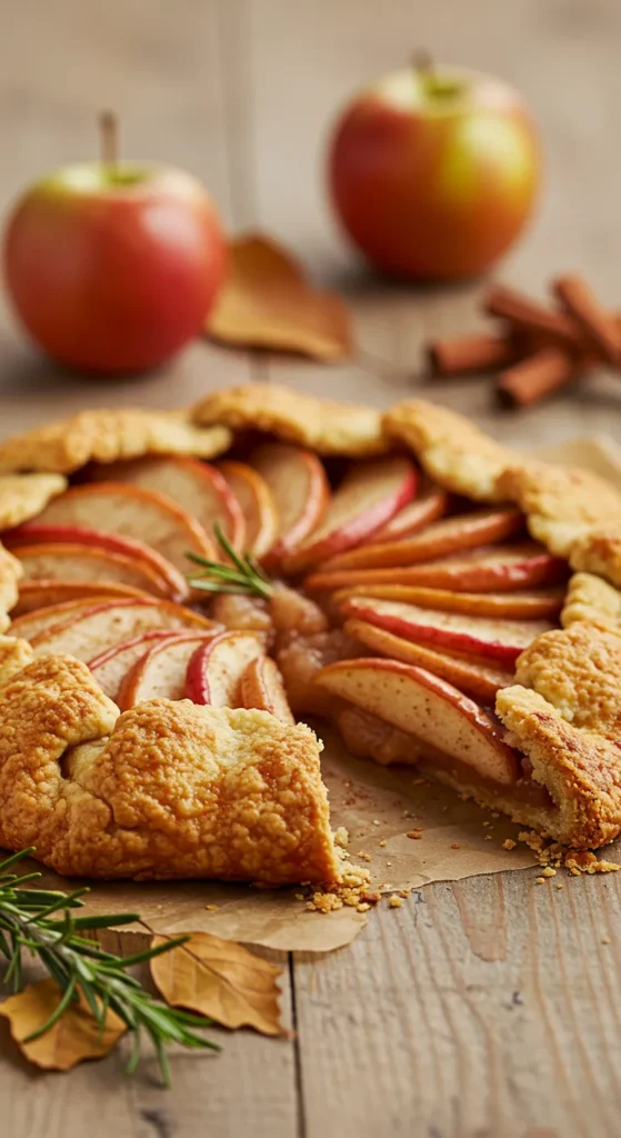 Bourbon Apple Galette
