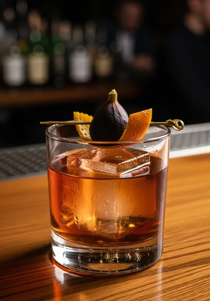 Bourbon Fig Old Fashioned