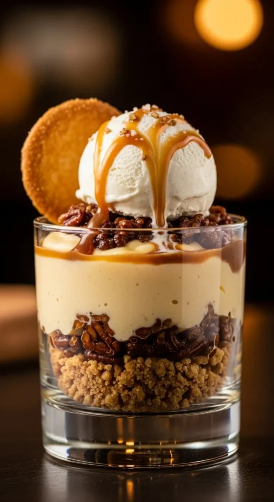 Bourbon Pecan Pie Flip