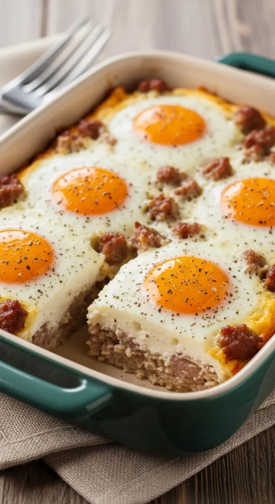 Breakfast Egg & Sausage Casserole