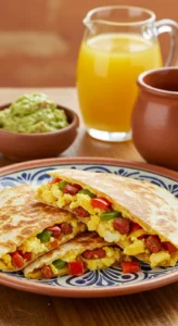 Breakfast Quesadilla Fiesta