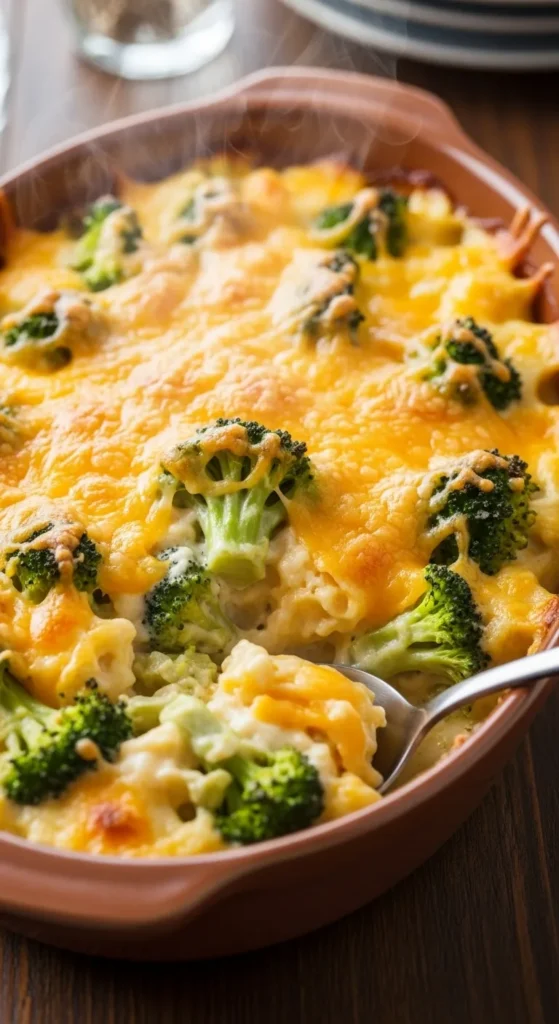 Broccoli & Cheddar Casserole