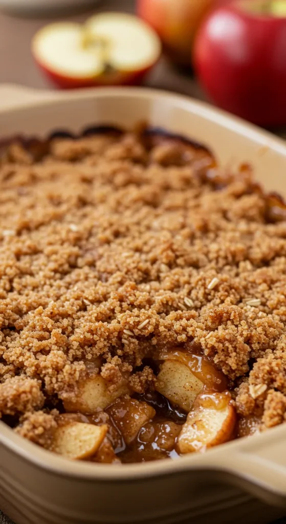 Brown Butter Apple Crisp