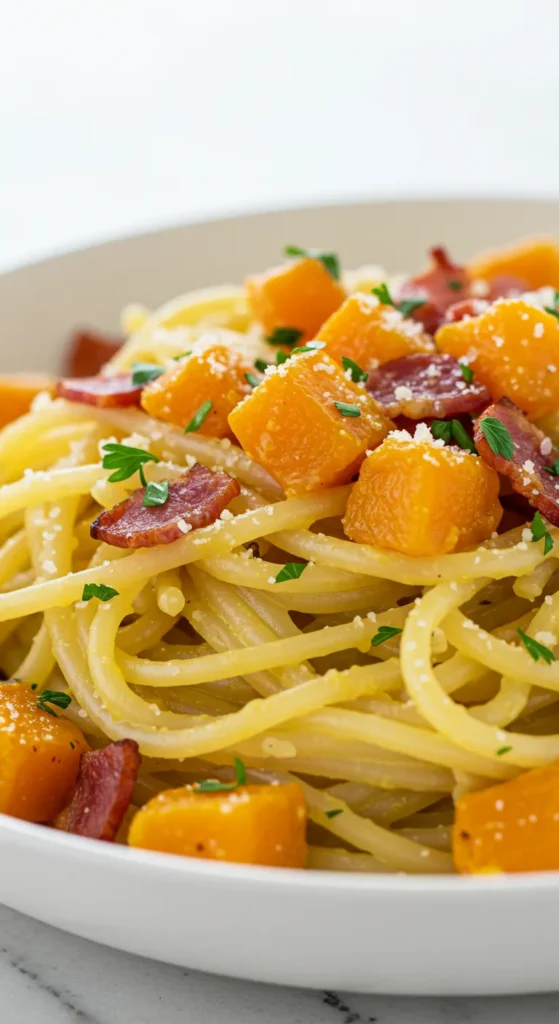 Butternut Squash Carbonara