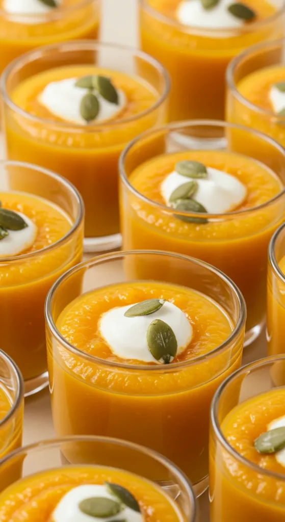 Butternut Squash Soup Shooters