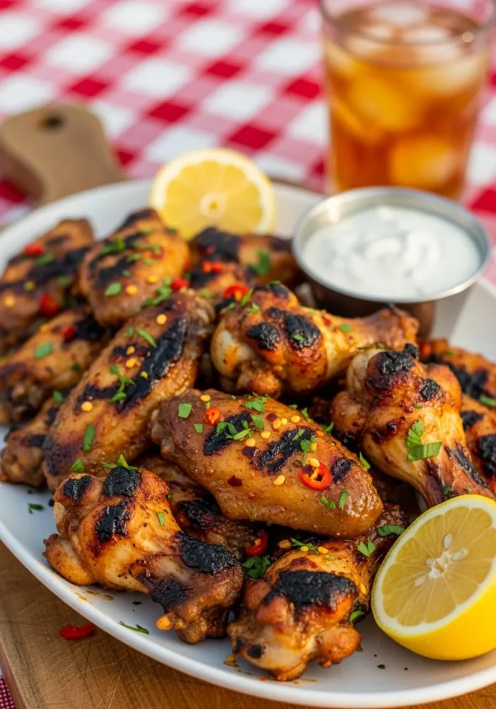 Cajun Grilled Chicken Wings Recipe