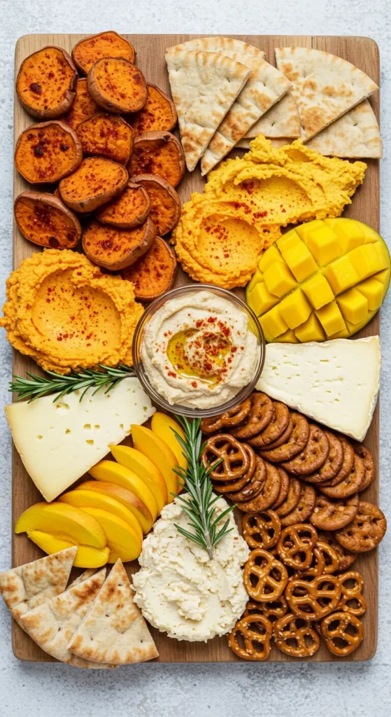 Candy Corn Charcuterie Board (Savory Style)