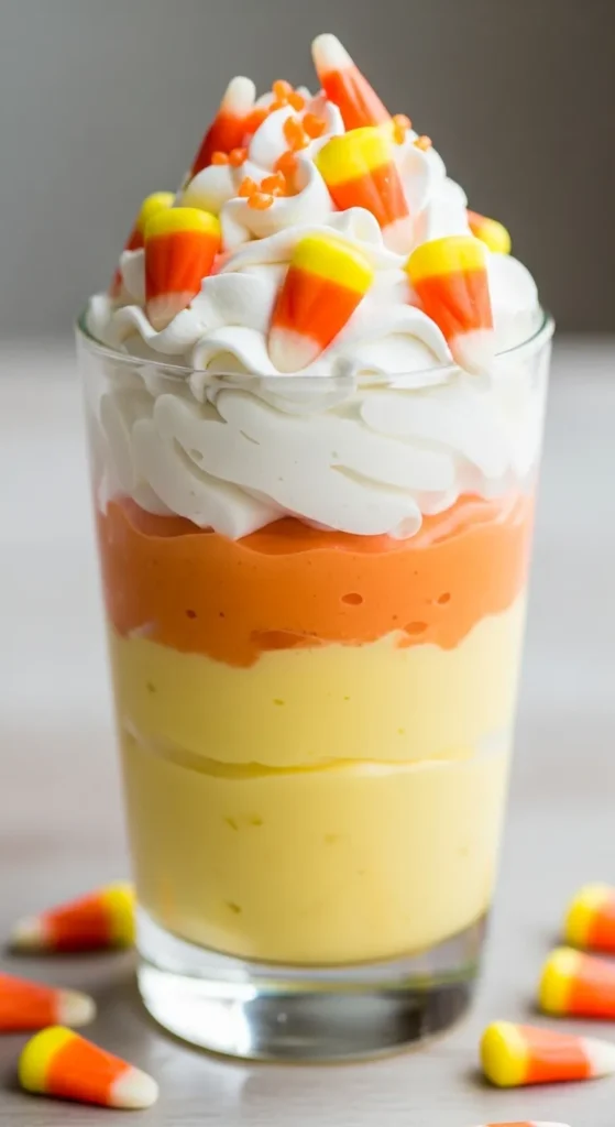 Candy Corn Parfait