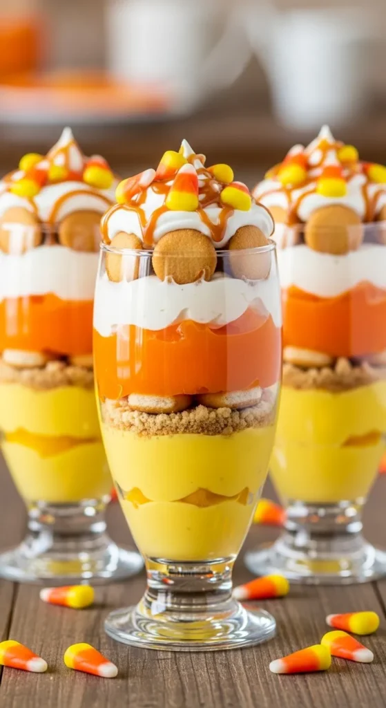 Candy Corn Parfaits
