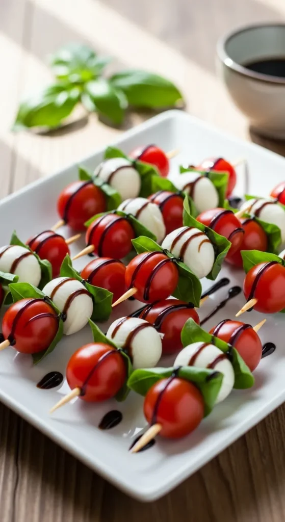 Caprese Tomato Skewers