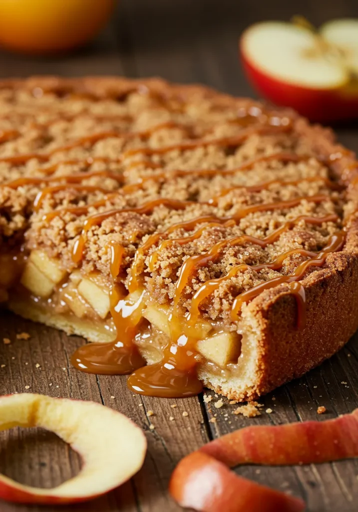 Caramel Apple Crumble Pie Recipe