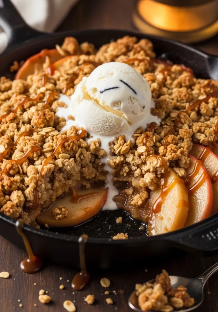 Caramel Apple Crumble Recipe