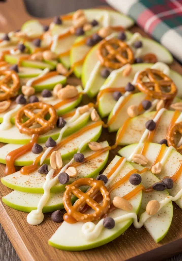Caramel Apple Nachos