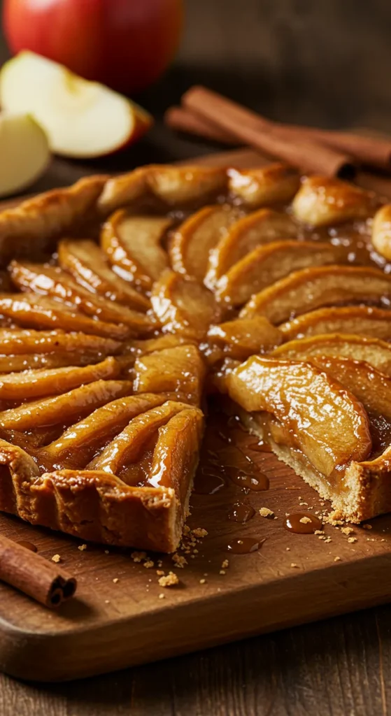 Caramel Apple Tart
