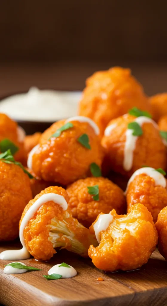 Cauliflower Buffalo Bites