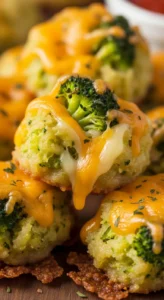 Cheesy Broccoli Bites
