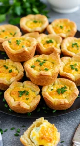 Cheesy Egg Muffin Bombs
