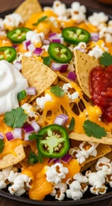 Cheesy Popcorn Nachos