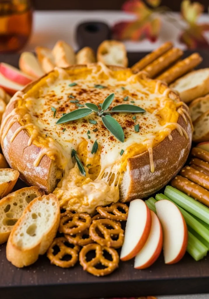Cheesy Pumpkin Dip