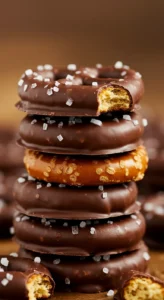 Chocolate-Dipped Pretzels