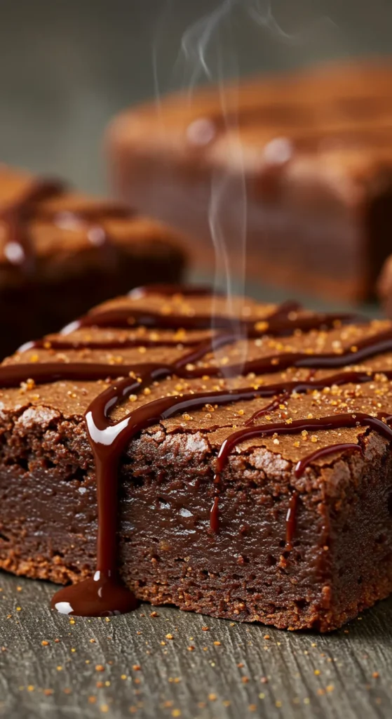 Chocolate Pumpkin Brownies