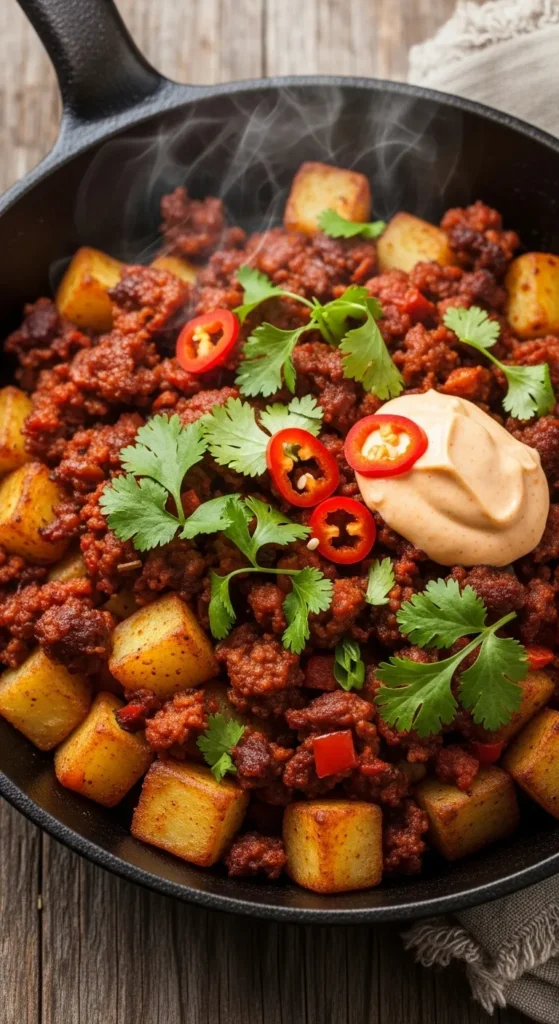 Chorizo & Potato Spicy Number