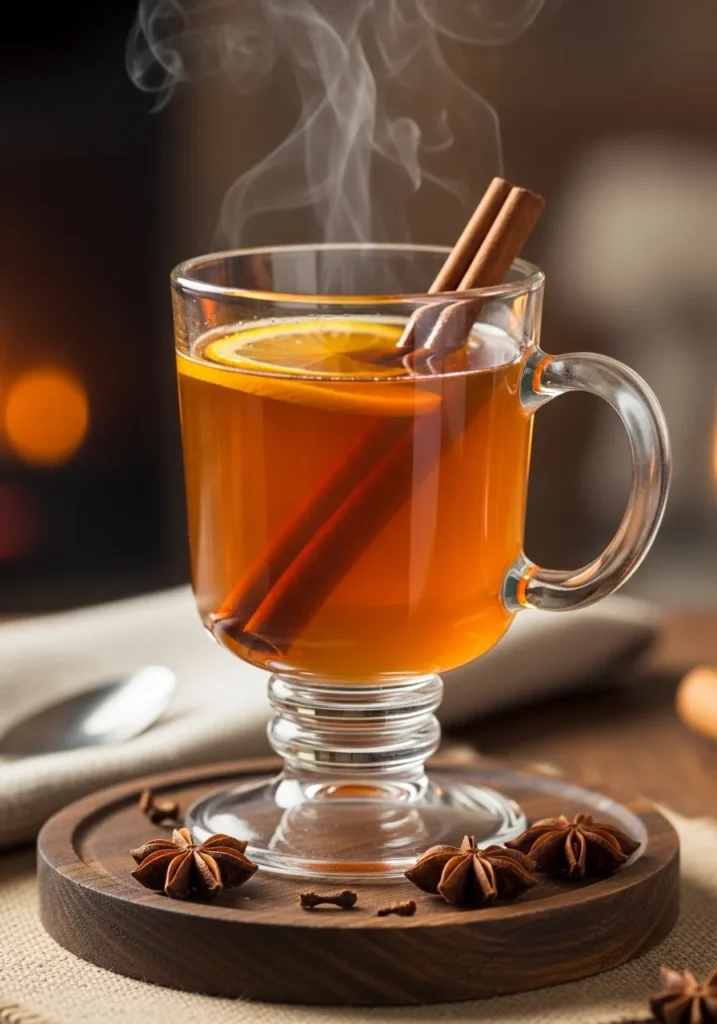 Cinnamon Bourbon Hot Toddy