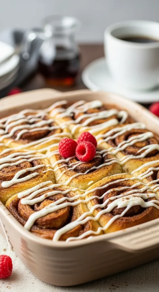 Cinnamon Roll French Toast Casserole