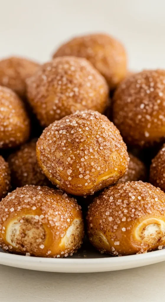 Cinnamon Sugar Pretzel Bites